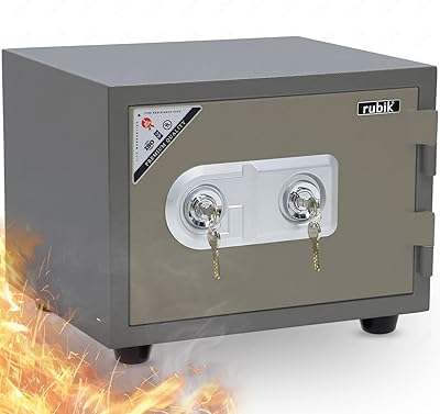 Coffre-fort ignifuge rubik avec clé, armoire de sécurité incendie pour la maison et le bureau (rb42kw-be, 33x42x35cm, 42kg) beige. Avec plus de 300 000 références de produits, DIAYTAR COTE D'IVOIRE est la place de marché en ligne la plus fournie en Côte d'Ivoire. Elle propose une expérience d'achat unique, alliant convivialité, sécurité et rapidité. La boutique en ligne s'engage à offrir à ses clients les meilleurs produits et les meilleurs services, faisant ainsi de l'achat en ligne une expérience agréable et sans contrainte.