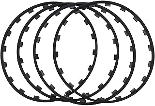 4 x anneau de jante en nylon, bande décorative de jante de voiture