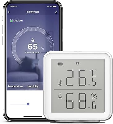 Alisashop capteur d'humidité thermique intelligent wifi compatible avec alexa 27 pieds ultra long thermomètre d'intérieur numérique sans fil humidimètre température température capteur d'humidité de l'air. Diaytar Côte d'Ivoire, votre boutique en ligne préférée, propose une large gamme de produits avec plus de 300 000 références pour répondre à tous vos besoins. En tant que leader du marché ivoirien, nous nous engageons à offrir des produits de qualité à des prix compétitifs. Notre équipe travaille sans relâche pour rendre votre expérience d'achat en ligne inoubliable.