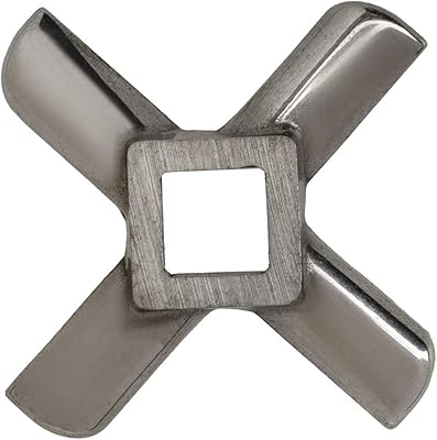Lame de hachoir à viande de remplacement - taille #8 - lames de hachoir à viande universelles en acier inoxydable - pièces d'accessoires de polissage. DIAYTAR COTE D'IVOIRE est une boutique en ligne généraliste qui propose plus de 300 000 références de produits. Elle est reconnue comme l'une des boutiques en ligne leaders en Côte d'Ivoire, offrant une grande variété de produits pour répondre aux besoins de ses clients. Avec une telle offre, DIAYTAR COTE D'IVOIRE est devenue une destination incontournable pour les achats en ligne dans la région.