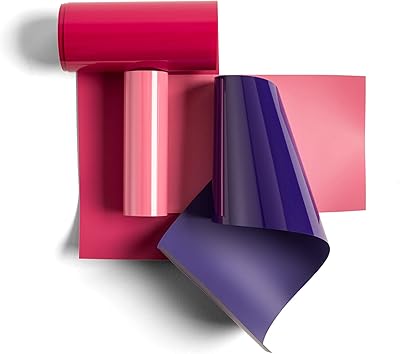 Cricut explore air 2 maker 3 rouleaux de vinyle de transfert thermique