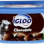 Crème glacée au chocolat igloo 1 litre