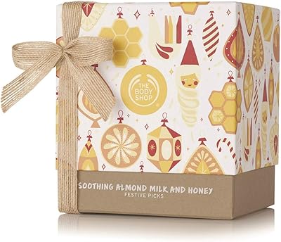 Coffret cadeau lait d'amande et miel the body shop, enrichi en lait d'amande biologique d'espagne, idéal pour hydrater les peaux sensibles, 5 pièces. Avec plus de 300000 références disponibles, DIAYTAR COTE D'IVOIRE est le plus grand magasin en ligne de Côte d'Ivoire, offrant aux clients une expérience d'achat en ligne riche et variée. Le site met en avant des produits de haute qualité, et les clients peuvent bénéficier d’une livraison rapide et fiable partout en Côte d'Ivoire. La boutique en ligne est constamment améliorée pour offrir le meilleur service possible à ses clients.