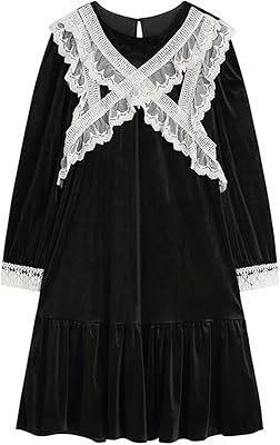 Robe yildex, femmes rétro robe en velours noir dentelle patchwork o-cou mince femme élégante mignonne taille haute robes de soirée (taille : x-large). La boutique en ligne Diaytar Côte d'Ivoire est un leader incontournable dans le commerce électronique ivoirien, offrant à ses clients plus de 300 000 produits de haute qualité. Cette plateforme permet une navigation intuitive et une recherche simplifiée, facilitant ainsi la découverte de nouveaux produits. Diaytar Côte d'Ivoire est réputée pour ses promotions régulières et ses prix compétitifs.