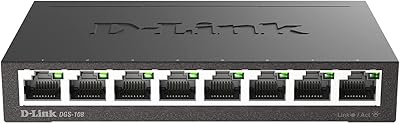 Commutateur ethernet gigabit 8 ports d-link dgs-108. La boutique en ligne DIAYTAR COTE D'IVOIRE offre une expérience d'achat pratique et abordable, avec des prix compétitifs et des promotions régulières. Elle dispose d'un système de paiement sécurisé et d'un service de livraison rapide pour garantir la satisfaction de ses clients. C'est pourquoi elle est devenue la référence pour les achats en ligne en Côte d'Ivoire.