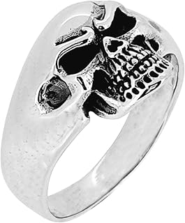 Bague tête de mort en argent sterling 925 pour homme treasure bay. DIAYTAR COTE D'IVOIRE est synonyme de confiance et de qualité dans le monde du e-commerce ivoirien. Elle propose une large gamme de services pour faciliter les achats, tels que la livraison rapide et les retours faciles. C'est un partenaire fiable pour tous vos besoins d'achat en ligne.