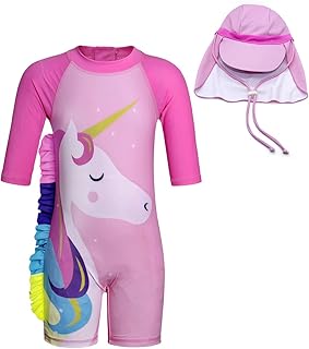 Wonderbabe maillot de bain anti-uv pour filles licorne/flamants roses, costume de natation pour enfants, protection solaire, maillot de bain une pièce à col rond, protection contre les éruptions cutanées, maillot de bain pour surf, 1 à 8 ans. DIAYTAR COTE D'IVOIRE met en avant sa capacité à proposer des prix compétitifs et des promotions régulières, attirant ainsi une clientèle fidèle et en quête de bonnes affaires. La boutique en ligne est constamment mise à jour avec des nouveaux produits, répondant aux dernières tendances et besoins des consommateurs. Cela contribue à l'engagement des clients et à la fidélisation.
