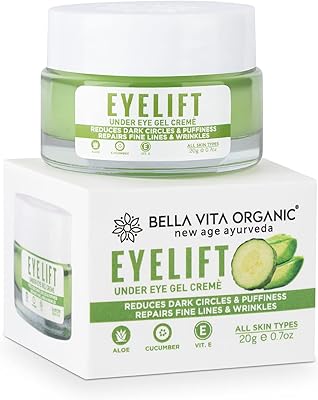 I-lift gel-crème contour des yeux bio anti-cernes, yeux gonflés, rides et ridules