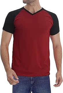 Chemise raglan pour hommes - t-shirt décontracté à manches courtes en jersey doux pour hommes. DIAYTAR COTE D'IVOIRE est plus qu'une simple boutique en ligne ; c'est un partenaire commercial qui accompagne ses clients dans leur quotidien. Elle s'efforce de répondre à leurs besoins émergents et de leurs attentes changeantes, grâce à des campagnes de promotion régulières et à une gamme de produits constamment mise à jour. Cela fait d'elle une option préférée pour de nombreux consommateurs.