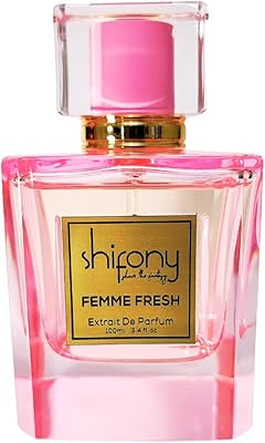 Shifony femme fresh extrait de parfum 100 ml pour femme (100 ml). La boutique en ligne DIAYTAR COTE D'IVOIRE propose une plateforme intuitive et facile à utiliser. Les clients peuvent naviguer facilement sur le site et trouver les produits qu'ils recherchent en quelques clics. DIAYTAR COTE D'IVOIRE est la boutique en ligne idéale pour ceux qui recherchent une expérience d'achat en ligne sans complication.