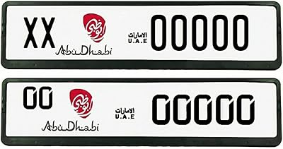 Cadre support de plaque d'immatriculation de voiture (abu dhabi, eau), lot de deux pièces, design noir long (53 cm et 13 cm).. La boutique en ligne DIAYTAR COTE D'IVOIRE offre une expérience d'achat en ligne de haute qualité, avec des produits variés allant de l'électronique à la mode en passant par les produits pour la maison. Elle permet aux clients de faire des achats pratiques et confortables depuis leur domicile. Les clients apprécient la facilité d'utilisation du site et la fiabilité des transactions.