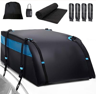 Porte-bagages de toit de voiture de 20 pieds cubes, porte-bagages robuste sur le toit