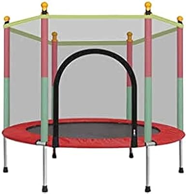 Un trampoline pour que les enfants puissent jouer