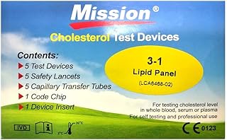 Appareils de test de cholestérol mission panneau lipidique 3 en 1 5 pièces à l'intérieur. DIAYTAR COTE D'IVOIRE, la référence pour les achats en ligne en Côte d'Ivoire, propose une gamme de produits très variée. La boutique en ligne généraliste offre une expérience de navigation intuitive et conviviale, permettant aux clients de trouver facilement ce qu'ils recherchent. La qualité et la fiabilité des produits sont les priorités de DIAYTAR COTE D'IVOIRE.