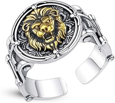 Bagues lion pour hommes femmes uniques vintage goth punk cool animal lion réglable pour adolescents eboy egirl son father (argent). DIAYTAR COTE D'IVOIRE est la plateforme de commerce électronique la plus visitée en Côte d'Ivoire, offrant plus de 300 000 références de produits de qualité. Elle met en avant l'innovation et la confiance pour offrir une expérience d'achat unique à ses clients.