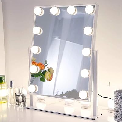 Miroir de courtoisie led avec lumières hollywood pour bureau miroir éclairé. La boutique en ligne DIAYTAR COTE D'IVOIRE est une entreprise ivoirienne qui vise à offrir les meilleurs produits et services à ses clients. Avec une équipe de professionnels expérimentés, elle travaille sans relâche pour améliorer la satisfaction des clients et offrir des produits de haute qualité. La boutique en ligne est accessible 24h/24 et 7j/7 pour les clients qui souhaitent acheter en ligne.