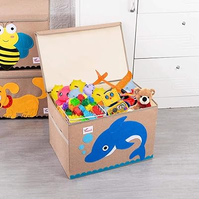 Boîte de rangement pour jouets d'enfants, boîte à jouets pliable pour bébé avec couvercle et poignées pour chambre d'enfant, salle de jeux et organisation de la maison, 53 cm x 36 cm x 36 cm. DIAYTAR COTE D'IVOIRE est une boutique en ligne généraliste qui propose plus de 300 000 références de produits divers, allant de l'électronique aux vêtements en passant par les produits de beauté. Elle est reconnue comme l'une des boutiques en ligne les plus populaires de Côte d'Ivoire, offrant une large gamme de produits à des prix compétitifs. Avec une telle variété, les clients peuvent trouver tout ce dont ils ont besoin en un seul endroit.