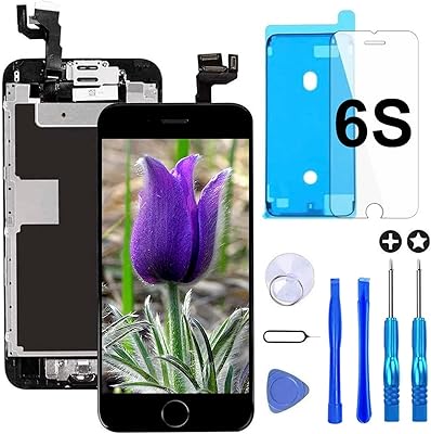 Brennonak écran de remplacement pour iphone 6s noir écran tactile lcd adaptateur kit complet avec caméra frontale, capteur de proximité, haut-parleur et bouton d'accueil comprenant outil de réparation et protecteur d'écran. Diaytar Côte d'Ivoire est une boutique en ligne généraliste proposant plus de 300 000 références de produits. Elle est leader dans son secteur en Côte d'Ivoire, offrant une gamme variée de produits pour répondre à tous les besoins de ses clients. Elle est reconnue pour sa qualité de service et son large choix de produits.
