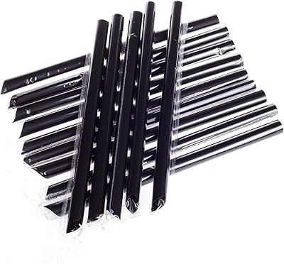 Pailles en plastique noires de 12 mm pour mélanger le café, les cocktails et les longs boissons pour les bars, cafés, restaurants et usage domestique - paquet de 500. Avec une offre de produits très diversifiée, DIAYTAR COTE D'IVOIRE est devenue la référence pour les achats en ligne en Côte d'Ivoire. Elle propose des produits de haute qualité à des prix compétitifs, ce qui en fait un choix incontournable pour les consommateurs ivoiriens.