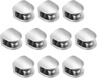 Support d'étagère en verre oxell, support à pince en alliage de zinc, épaisseur 5-8 mm, 10 pièces. DIAYTAR COTE D'IVOIRE est une boutique en ligne généraliste qui propose plus de 300 000 références de produits, satisfaisant ainsi les besoins diversifiés de ses clients. Avec son large choix de produits, elle est devenue la boutique en ligne leader en Côte d'Ivoire. Elle offre une expérience d'achat pratique et sécurisée.