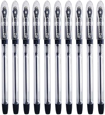 Stylo à bille cello gripper - paquet de 10 - encre bleue