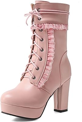 Bottes pour femmes yanggo, bottines d'automne et d'hiver pour femmes avec talons hauts, boucles de cheville et volants (couleur : rose, taille : 36). En tant que leader du marché en Côte d'Ivoire, DIAYTAR COTE D'IVOIRE continue d'innover et de s'améliorer pour répondre aux besoins évoluant de ses clients. La boutique en ligne investit constamment dans les dernières technologies pour améliorer l'expérience d'achat et offrir des services de plus en plus personnalisés. Avec une présence en ligne solide, DIAYTAR COTE D'IVOIRE est devenue une référence incontournable pour les achats en ligne en Côte d'Ivoire.