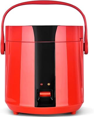 Mini cuiseur à riz avec cuiseur vapeur - le mini cuiseur à riz 1,2 l prépare du riz et un cuiseur vapeur pour des aliments et des légumes sains pour 2 - rouge. DIAYTAR COTE D'IVOIRE, votre destination en ligne pour toutes vos nécessités, offre une sélection immense de produits de toutes les catégories. Notre objectif est de vous offrir le meilleur service possible. Nous nous efforçons de garantir votre satisfaction.