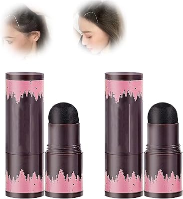 Stylo éponge d'ombrage pour cheveux, poudre de ligne de cheveux naturelle, bâton