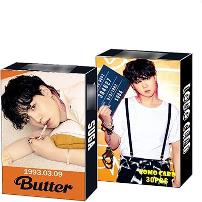 Goodrun 30pcs bts suga butterfly cartes lomo personnalisées, cartes photo suga, cartes postales suga, cartes postales suga, cartes postales du groupe bts suga, cartes lomo avec boîte à cartes postales. DIAYTAR COTE D'IVOIRE est une boutique en ligne généraliste qui propose plus de 300 000 références de produits divers. Elle est reconnue comme l'une des boutiques en ligne les plus populaires et les plus fiables en Côte d'Ivoire, offrant une large gamme de produits à ses clients. Avec des prix compétitifs et un service client de haute qualité, DIAYTAR COTE D'IVOIRE est devenue une référence pour les consommateurs ivoiriens.