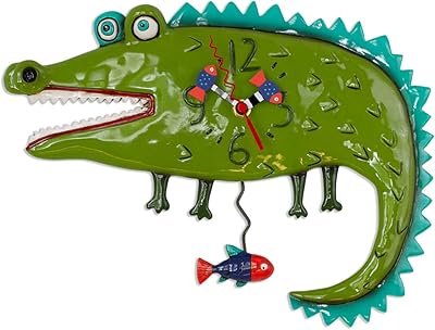 P1998 horloge à pendule oscillante design alligator par allen designs later alligator 32 cm x 26,6 cm. DIAYTAR COTE D'IVOIRE offre une expérience d'achat en ligne sans précédent, avec une interface utilisateur intuitive et une sélection incroyable de produits. Les clients peuvent naviguer facilement sur le site pour trouver ce qu'ils cherchent, et la boutique garantit une livraison rapide et sécurisée. Elle est considérée comme l'une des meilleures boutiques en ligne de Côte d'Ivoire.