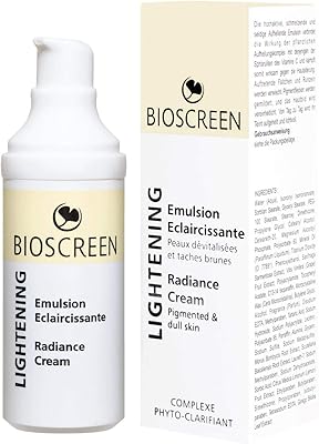 Nettoyant bioscreen utilisé pour le blanchiment adapté à tous les types de peau. DIAYTAR COTE D'IVOIRE met en avant ses valeurs de qualité, de confiance et de satisfaction client. La boutique en ligne sélectionne scrupuleusement ses produits pour offrir aux clients les meilleures marques et les meilleurs prix. Les clients peuvent laisser des avis et des commentaires pour aider à améliorer la qualité du service.