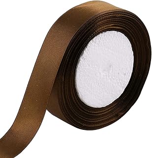 Ruban en tissu satiné rosie moment pour emballage cadeau, pinces à cheveux, travaux