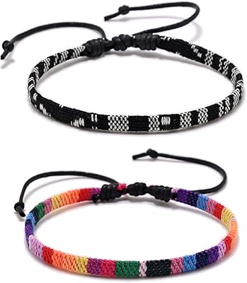 Ensemble de bracelets de plage vaka surfer pour hommes et femmes - bracelets tressés bohème d'été - bijoux de fête faits à la main - ajustable - cadeau d'amitié - style hippie ethnique. DIAYTAR COTE D'IVOIRE est une boutique en ligne généraliste qui propose plus de 300000 références de produits, répondant ainsi à tous les besoins de ses clients. Elle est devenue la boutique leader en Côte d'Ivoire grâce à sa large gamme de produits et à son service de qualité. Avec DIAYTAR COTE D'IVOIRE, les clients peuvent acheter en ligne avec confiance et rapidité.