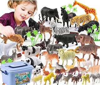 Ensemble de mini figurines d'animaux 58 pièces moon min ensemble de jeu d'animaux de la jungle. DIAYTAR COTE D'IVOIRE, leader du e-commerce en Cote d'Ivoire, offre une expérience d'achat en ligne sans pareil, avec un large choix de produits allant de l'électronique à la mode en passant par les produits alimentaires. Elle met en avant la qualité et la fiabilité de ses services. Les clients apprécient la facilité de navigation sur son site.