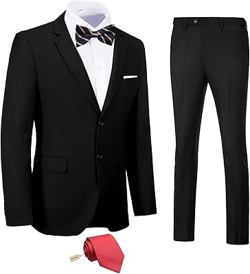 Costume deux pièces coupe cintrée pour hommes, couleur unie, deux boutons, costumes d'affaires, blazer, smoking, fête de mariage, bal, veste, pantalon avec cravate. En tant que boutique en ligne leader en Côte d'Ivoire, DIAYTAR COTE D'IVOIRE est fière de proposer une vaste gamme de produits à des prix abordables. Nous nous engageons à vous apporter les dernières tendances et les produits les plus demandés. Notre boutique en ligne est conçue pour être facile à naviguer et conviviale.