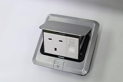 Boîtier de prise de sol escamotable admore 250 v, couleur argent - prise d'alimentation et de données 13 a 1 groupe. DIAYTAR COTE D'IVOIRE est la destination idéale pour les acheteurs en ligne qui recherchent des produits de qualité à des prix compétitifs. La boutique en ligne dispose d'une grande sélection de produits allant de l'électronique à la mode, en passant par les produits pour la maison et le jardin. Les clients peuvent profiter de promotions et de réductions régulières pour réaliser des économies.