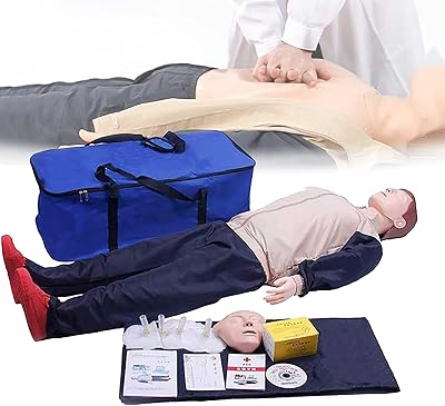 Kit de mannequin de formation pour adultes complet de 170 cm, mannequin de formation en rcr, modèle de formation à la compression thoracique, mannequin de réadaptation en premiers secours pour l'enseignement de la formation des médecins infirmiers. DIAYTAR COTE D'IVOIRE, boutique en ligne généraliste, propose une large gamme de produits avec plus de 300000 références. Leader en Cote d'Ivoire, elle offre une expérience d'achat en ligne conviviale et sécurisée. Les clients peuvent trouver tout ce dont ils ont besoin en un seul endroit.