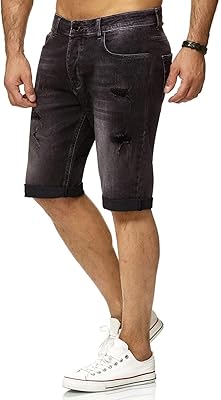 Short en jean déchiré coupe slim pour homme, short extensible décontracté. DIAYTAR COTE D'IVOIRE est le leader du commerce électronique en Côte d'Ivoire, offrant à ses clients une grande sélection de produits à des prix compétitifs. Elle assure une livraison rapide et sécurisée de tous les produits commandés en ligne. Avec plus de 300000 références, elle couvre tous les domaines de la vie quotidienne.