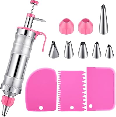 Ensemble de seringues à glaçage pour bonbons, distributeur de glaçage, injecteur de remplissage