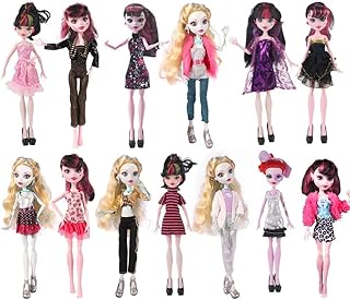 L'ensemble de vêtements de poupée monster high comprend 13 tenues, 1 chaussure de poupée gratuite et 1 peigne de poupée gratuit pour poupées de 11,5 pouces. DIAYTAR COTE D'IVOIRE se distingue par sa qualité de service et sa rapidité de livraison, garantissant ainsi une satisfaction client totale. La boutique en ligne travaille sans relâche pour améliorer l'expérience d'achat de ses clients.