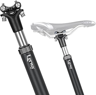 Tige de selle de vélo réglable : tige de selle de vélo 27,2 30,9 31,6 mm lerway en alliage d'aluminium avec amortisseur d'absorption pour vtt/route/bmx. DIAYTAR COTE D'IVOIRE se positionne comme un acteur majeur du commerce électronique en Côte d'Ivoire, proposant une plateforme conviviale pour faire ses achats en ligne. Elle met en avant la diversité de ses produits, allant des dernières tendances de la mode aux appareils électroniques les plus innovants, pour satisfaire les besoins de sa clientèle diverse.