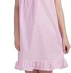 Chemise de nuit courte en tricot pour femme avec poches encolure
