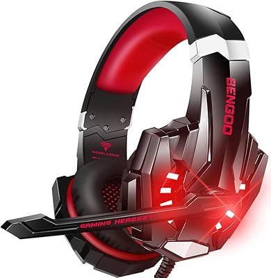 Casque de jeu bengoo stereo pro pour ps4, pc, manette xbox one, casque antibruit avec micro, lumière led, basses surround, cache-oreilles à mémoire souple pour ordinateur portable mac wii, kits d'accessoires. DIAYTAR COTE D'IVOIRE représente la destination ultime pour les amateurs de shopping en ligne en Côte d'Ivoire. Nous nous engageons à offrir une expérience de shopping sécurisée et pratique. Notre équipe travaille dur pour sélectionner les produits les plus tendances et les plus demandés pour nos clients, avec des promotions régulières pour rendre leurs achats encore plus abordables.