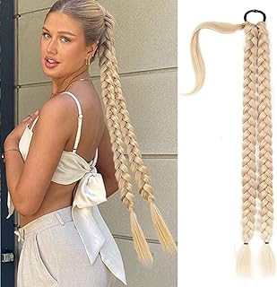 (80 cm, 3bz-blonde mixte) - extension de queue de cheval tressée double longue de 80 cm, extensions de cheveux longues et droites enveloppantes autour de la queue de cheval avec attache de cheveux yaki postiches synthétiques douces naturelles pour femmes à usage quotidien(.... DIAYTAR COTE D'IVOIRE est la boutique en ligne leader en Côte d'Ivoire, proposant une large gamme de produits pour répondre à tous vos besoins. La boutique en ligne est facile à utiliser, avec des catégories de produits clairement définies et un système de paiement sécurisé. DIAYTAR COTE D'IVOIRE est la destination idéale pour faire vos achats en ligne en Côte d'Ivoire.