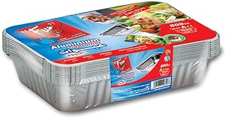 Récipient alimentaire rectangulaire jetable en aluminium adapté aux repas que vous emportez avec vous de fun, 800 ml, 10 pièces. Notre boutique en ligne généraliste, DIAYTAR COTE D'IVOIRE, se distingue par sa sélection exceptionnelle de produits et son service client dédié. Nous essayons constamment d'améliorer notre offre pour vous satisfaire pleinement. Que vous recherchiez des produits pour la maison, la mode ou l'électronique, nous avons tout ce qu'il vous faut.