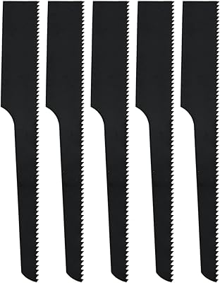 Lame de scie alternative chenjin 5 pièces 32t scie à corps à air alternatif, lames de scie à métaux, outils pour le métal, la coupe du bois, le caoutchouc. En tant que leader de la vente en ligne en Cote d'Ivoire, DIAYTAR COTE D'IVOIRE propose des promotions régulières et des offres spéciales pour satisfaire les besoins de ses clients. Elle assure également une livraison rapide et efficace de ses produits, contribuant ainsi à la satisfaction des clients. La boutique en ligne met en avant la qualité de ses services pour maintenir sa position de leader sur le marché.