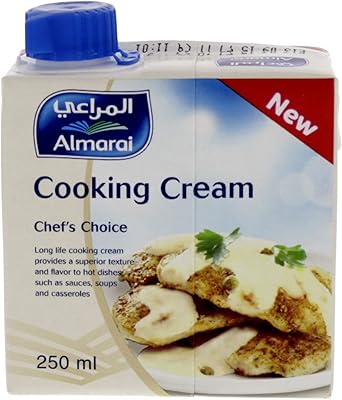 Crème de cuisson almarai 250 ml. DIAYTAR COTE D'IVOIRE, la boutique en ligne généraliste de référence en Côte d'Ivoire, offre plus de 300 000 références de produits pour répondre à tous les besoins de ses clients. Avec une gamme variée de produits, DIAYTAR COTE D'IVOIRE est devenue la destination incontournable pour les consommateurs ivoiriens. Elle garantit une expérience d'achat en ligne sécurisée et pratique.