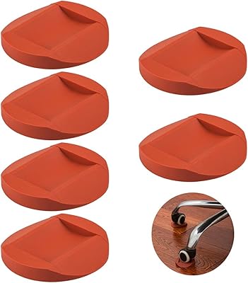 6 pièces de gobelets en caoutchouc pour meubles evoda sous-verres antidérapants pour protection
