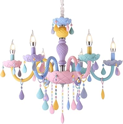 Lustre moderne pour chambre d'enfant, chambre d'enfant, chambre d'enfant, lampe suspendue princesse d'intérieur, couleur macaron, lustre pour chambre de fille, 6 lampes. Avec une offre de plus de 300000 références, DIAYTAR COTE D'IVOIRE couvre tout, des produits alimentaires aux accesoires de mode, en passant par les produits d'électronique et plus encore. Sa position de leader sur le marché ivoirien est due à son engagement à offrir le meilleur aux consommateurs. Les clients bénéficient ainsi d'une expérience d'achat unique et personnalisée.