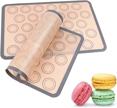 Tapis de cuisson antiadhésif en silicone - format demi-planche - sans bpa